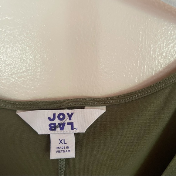 JOY LAB Olive Green Crop W Drawstring XL - Picture 5 of 5